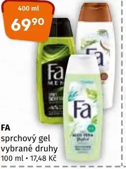 Terno FA sprchový gel nabídka