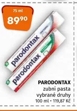 Terno PARODONTAX zubní pasta nabídka