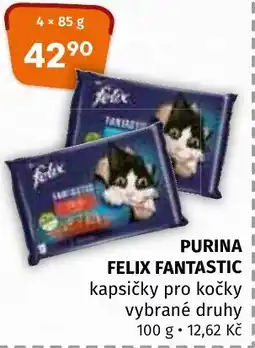 Terno PURINA FELIX FANTASTIC kapsičky pro kočky nabídka