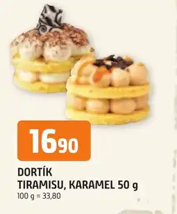 Trefa DORTÍK TIRAMISU, KARAMEL 50 g nabídka