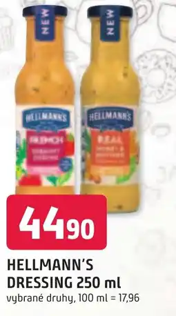 Trefa HELLMANN'S DRESSING 250 ml nabídka