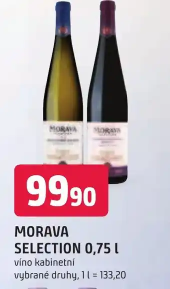 Trefa MORAVA SELECTION 0,75 L nabídka