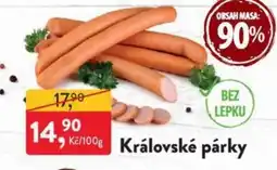 MP Krásno Královské párky nabídka