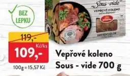 Vepřové koleno Sous-vide 700 g