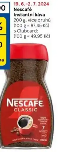 Tesco Nescafé Instantní káva nabídka