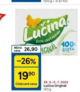 Tesco Lučina nabídka