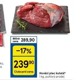 Tesco Hovězí plec kulatá nabídka