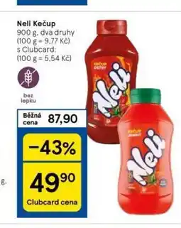 Tesco Neli kečup nabídka