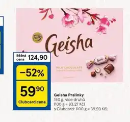 Geisha pralinky