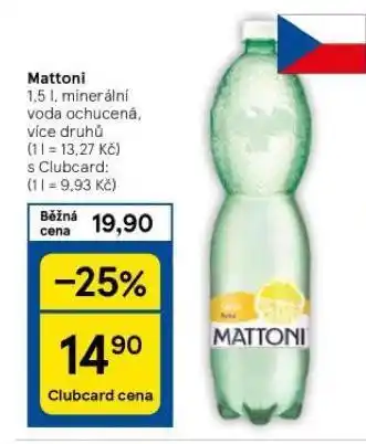 Tesco Mattoni nabídka