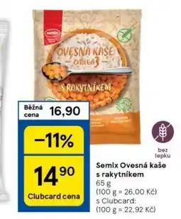 Semix ovesná kaše s rakytníkem
