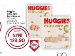 Tesco Huggies dětské pleny nabídka