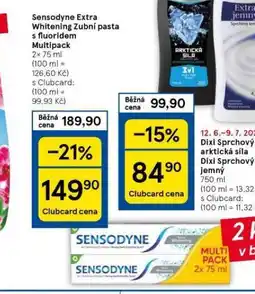 Tesco Sensodyne zubní pasta nabídka