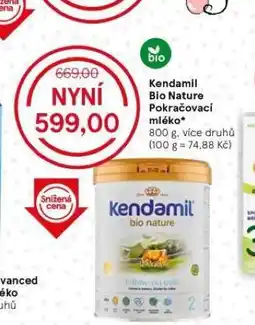Tesco Kendamil kojenecká výživa nabídka