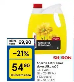 Tesco Sheron letní směs do ostřikovačů nabídka