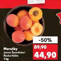 Kaufland Meruňky nabídka