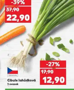 Kaufland Cibule lahůdková nabídka