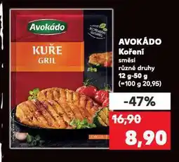Kaufland Avokádo koření nabídka