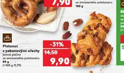 Kaufland Pletenec s pekanovými ořechy nabídka