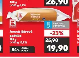 Kaufland Jemná játrová paštika nabídka