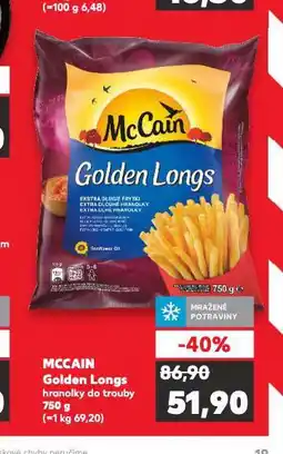 Kaufland Mccain golden longs hranolky do trouby nabídka