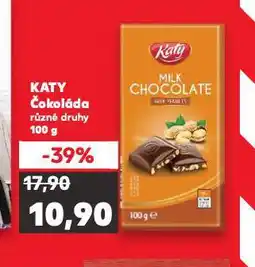 Kaufland Katy čokoláda nabídka