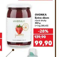Kaufland Ovonka extra džem nabídka