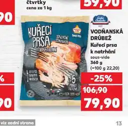 Kaufland Kuřecí prsa k natrhání nabídka