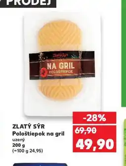 Kaufland Zlatý sýr pološtiepok na gril nabídka
