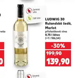 Kaufland Ludwig 30 merlot nabídka