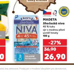 Kaufland Madeta jihočeská niva nabídka