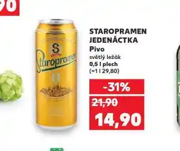 Kaufland Pivo staropramen 11 nabídka