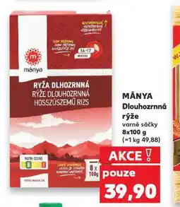 Kaufland Mánya dlouhozrnná rýže nabídka