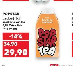 Kaufland Popstar ledový čaj nabídka
