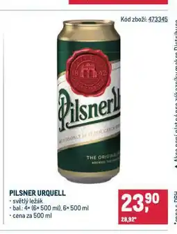 Makro Pivo pilsner urquell nabídka