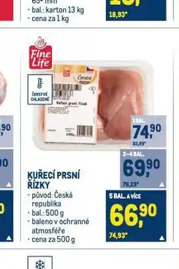 Makro Kuřecí prsní řízky nabídka