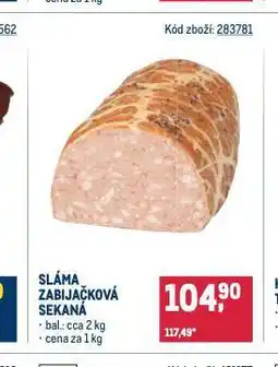 Makro Sláma zabijačková sekaná nabídka