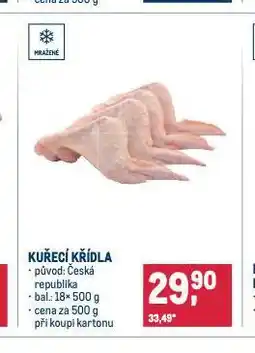 Makro Kuřecí křídla nabídka