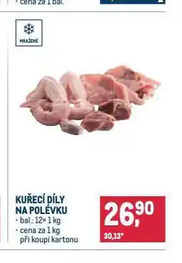 Makro Kuřecí díly na polévku nabídka