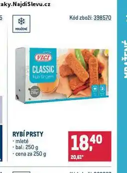 Makro Rybí prsty nabídka