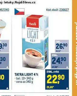 Makro Tatra light nabídka