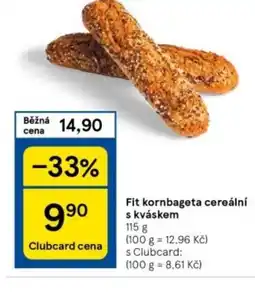 Tesco Fit kornbageta cereální s kváskem nabídka