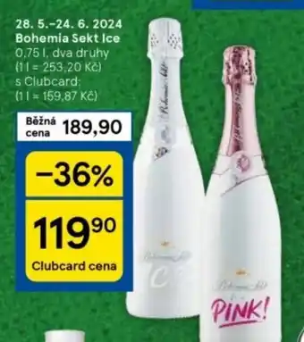 Tesco Bohemia Sekt Ice 0,75 L nabídka