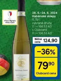 Tesco Habánské sklepy 0,75 L nabídka