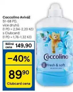 Tesco Coccolino Aviváž nabídka