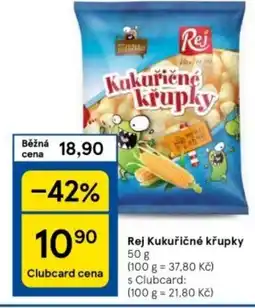 Tesco Rej Kukuřičné křupky nabídka