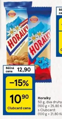Tesco Horalky nabídka