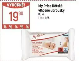 Globus My Price Dětské vlhčené ubrousky nabídka