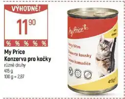 Globus My Price Konzerva pro kočky nabídka