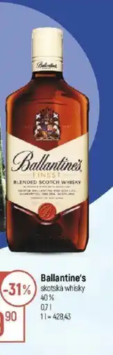Globus Ballantine's nabídka